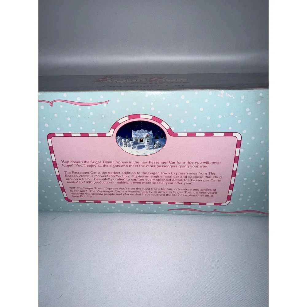 Precious Moments Sugar Town Express Passenger Car 1996 Limited Edition Enesco